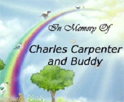 in memory of charles carpenter and buddy